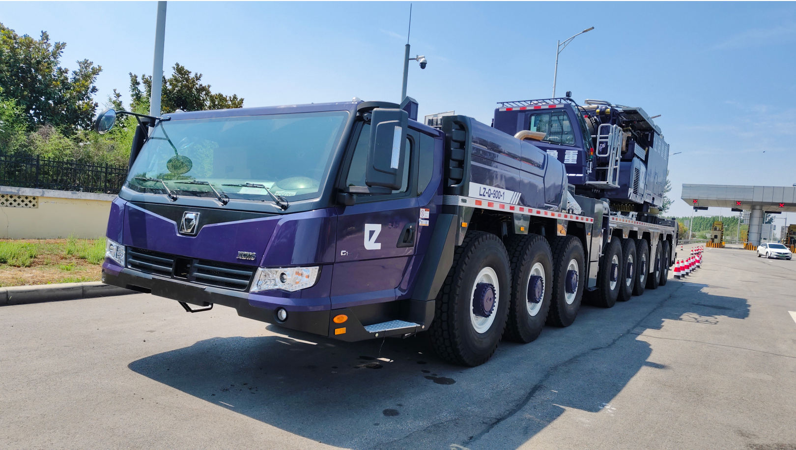 徐工汽车起重机疾驰国六排放发念头OM473服务案例